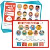 Emotion Flashcards for Classroom,Calm Down Corner Supplies,12x9 Inch Dry Erase Feeling Boards for Kindergarten,12 Pcs