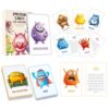 Emotions Learning Flashcard Empathy Flashcard Social Skills Adorable Girls