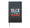 EMT EMS Paramedic AMR Trick Or Treatment Halloween Hardcover Journal, Black