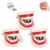 EMZHMLB Funny Denture Shaped Stapler, Novelty False Teeth Stapler