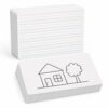 Encased Magnetic Dry Erase Lap Boards, 9 x 12 Inch, Lined and Blank Whiteboards with Markers and Erasers - 24 Pack