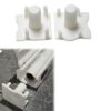 End Caps Cling Film Dispenser Compatible with Bacofoil, Secure Roll Hold and Easy Refills