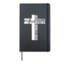 Enduro MTB Mountain Bike Riding Downhill Christian Faith Hardcover Journal, Black
