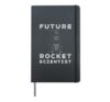 Engineering Gift Boys Girls Kids Future Rocket Scientist Hardcover Journal, Black