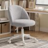 EnHomee Desk Chair with 13" Back Lumbar Support & 20" Wide Seat