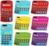 Enjamyo 18 Pieces Pocket Calculators, Mini Calculators, Multicolor
