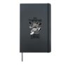 ENRIKO - Cool Boy Name with cute Devil - Born to Misbehave Hardcover Journal, Black