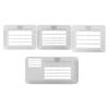 Envelope Addressing Template Guide Stencil 8pcs