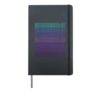 Environmentalist Earth Day Retro Recycling Hardcover Journal, Black