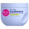 eos Cashmere Whipped Oil Body Butter, Vanilla Cashmere, 72 Hour Weightless Moisture For Dry Skin, Rich Formula and Deep Hydration, Body Care, 12 oz