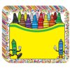 Epakh 100 Pcs Crayon Name Tags, Colorful Crayon Classroom Labels