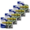 Epson LabelWorks 224BYPX Label Tape, Black on Yellow, 24mm, 30ft, 5-Pack