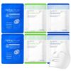 e.p.t.q. eptq Byderm Derma Variety Sheet Mask 6Pack with High concentration Hyaluronic RX x2P & Calming Centella Cica x 2P & Niacinamide + Hyaluron Plus x 2P | Derma 3combo 6 Pcs Set
