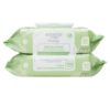 Equate Exfoliating Cleansing Towelettes with Cucumber, Aloe, and Green Tea, 100 Count