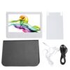 E Reader 7 Inch Portable TFT LCD 16:9 E Book Reader with Screen Protector, Protective Case, Earphones (16G)