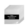Erilano Silver Shimmer Cardstock 12 x 12 in, 92lb/250GSM, 12-Sheet Pack
