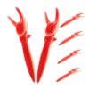 ERINGOGO 6pcs Creative Crab Claw Ballpoint Pen with Smooth Writing and Safe Plastic Material Unique Lobster Crab Shaped Cute Pen and Goodie Bag Stuffers