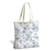 ERJHFGHU Floral Hummingbird Canvas Tote Bag, Vintage Print Tote for Women