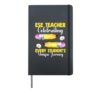 ESE Teacher Exceptional Student Education Celebrate Teaching Hardcover Journal, Black