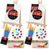 ESRICH Acrylic Paint Canvas Set, 52 PCS Painting Supplies Kit