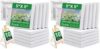 ESRICH Mini Stretched Canvas 20 Pack 5x5inch, 2/5''Profile Art Primed Canvases for Painting, Cotton Small Professional Stretched Canvas for Kids and Art Supplies, for Acrylics, Oils.