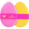 Essence Superman double-sided powder puff, make-up sponge, vegan, nanoparticles free, pack of 1