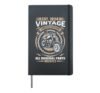 Est 1934 Vintage All Original Parts Motorcycle 90th Birthday Hardcover Journal, Black