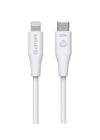 eSTUFF Infinite (GRS) USB-C to Lightning Cable MFI 1m White., IPLH-451, ES602101, MK0X2ZM/A, MQGJ (Lightning Cable MFI 1m White. PVC Free Recycled Plastic)