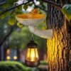 Etlemonde Solar Mushroom Statue, Garden Decor
