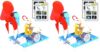 EUDAX DIY Dynamo Lantern Educational STEM Building Toy, Hand Cranked Power Generator,Generators Science Kit, Light Bulb Science Experiments Kits for Kids Age (Pack of 2)
