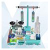EUQKKWLOY Physical Experiment Equipment Box Tray Balance Hook Code Friction Dynamometer Weight Pulley Block Stopwatch Measuring Cylinder