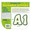 Eureka 850026 S'Cool Era Letter, Number, Punctuation Mark, and Symbol Classroom Decorations for Teachers, 4" H, Multicolor, 182 Pieces