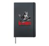 EVAN - Cute Boy Name with cool with cool Cat & Skateboard Hardcover Journal, Black