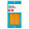 Everbright Essentials 2 HB Sharpened Wood Pencils, Yellow, 24 Count