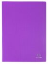 Exacompta 10 display books Opak A4 50 pockets purple