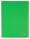 Exacompta 8 display books Opak A4 100 pockets light green