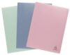 Exacompta Autentik Display Books A4 40 Pockets Assorted Colours Pack of 12