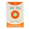 Exacompta Index Cards 4X6 Inch 100Pk
