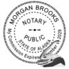 ExcelMark Notary Embosser for All 50 States - Official State Seal (Alaska)