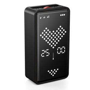 Exlliy Visual Timer, Rechargeable Digital Hourglass Timer with LED Display