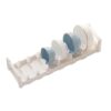 Expandable Kitchen Dish Drying Rack - Adjustable Plate & Bowl Storage Organ