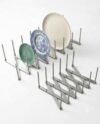 Expandable Stainless Steel Dish Drying Rack for Kitchen, Small & Large