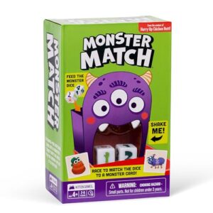 Exploding Kittens Monster Match, 2-6 Players, Ages 4+ Kids Matching Game