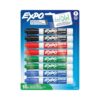EXPO Low Odor Dry Erase Markers, Bullet Tip, Assorted Colors