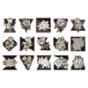 Exquisite Art Album Sticker Waterproof Retro Scrapbooking Sticker (Style