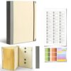 Extra-Thick in Case I Die Binder Organizer with Labels, Emergency Information Folder for Important Documents, Life Planning Records Storage, Personal Family Planner for Home Preparedness