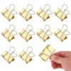 Extra Large Binder Clips, 10 Pcs 2 Inch Paper Clamps