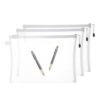 Extra Large Nylon Storage Pouch 3-Piece Set, Multipurpose Puzzle Piece and
