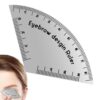 Eyebrow Ruler Mapping Portable Accurate Quick Drawing Brow Shaper