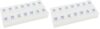 Ezy Dose Weekly (7-Day) AM/PM Pill Organizer, Medium Medicine Case, Natural (Pack of 2)